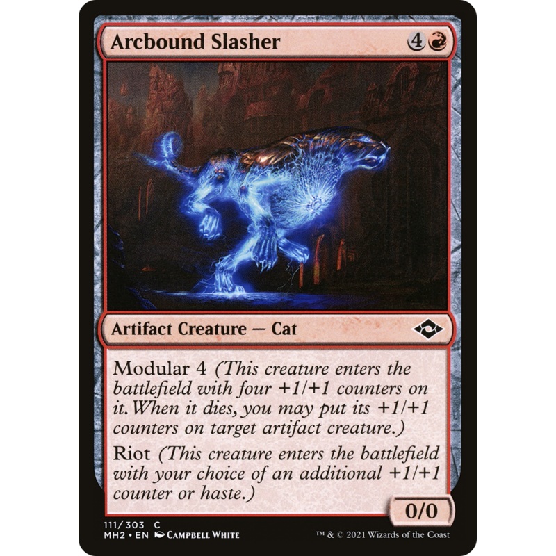 Arcbound Slasher (MH2-111) – Modern Horizons 2 Foil [Common]