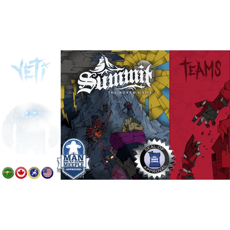 Summit: The Board Game Plus Yeti and Teams Expansions (Kickstarter Special)