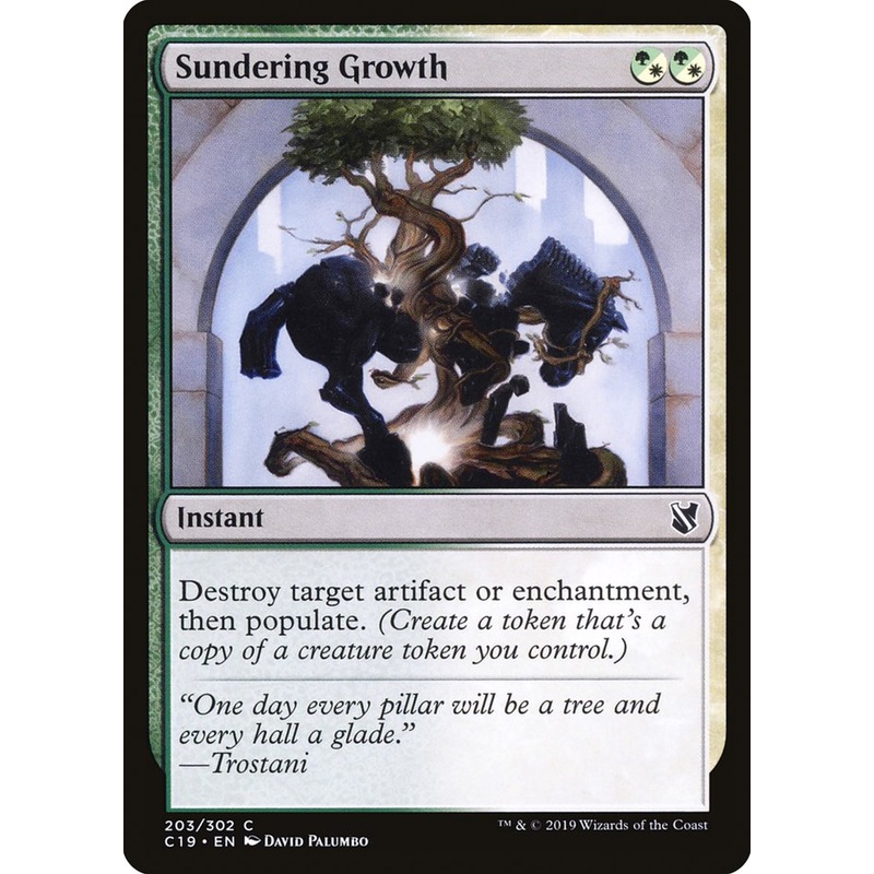 Sundering Growth [Commander 2019]