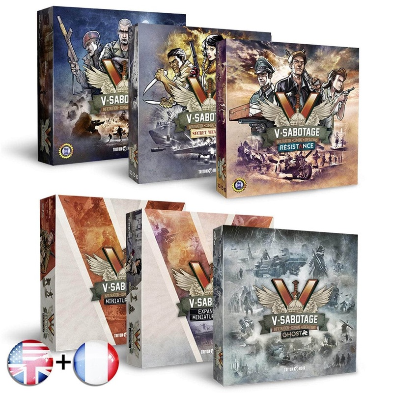 V-Sabotage: Newcomers Deluxe All-In Pledge Bundle (Kickstarter Special)