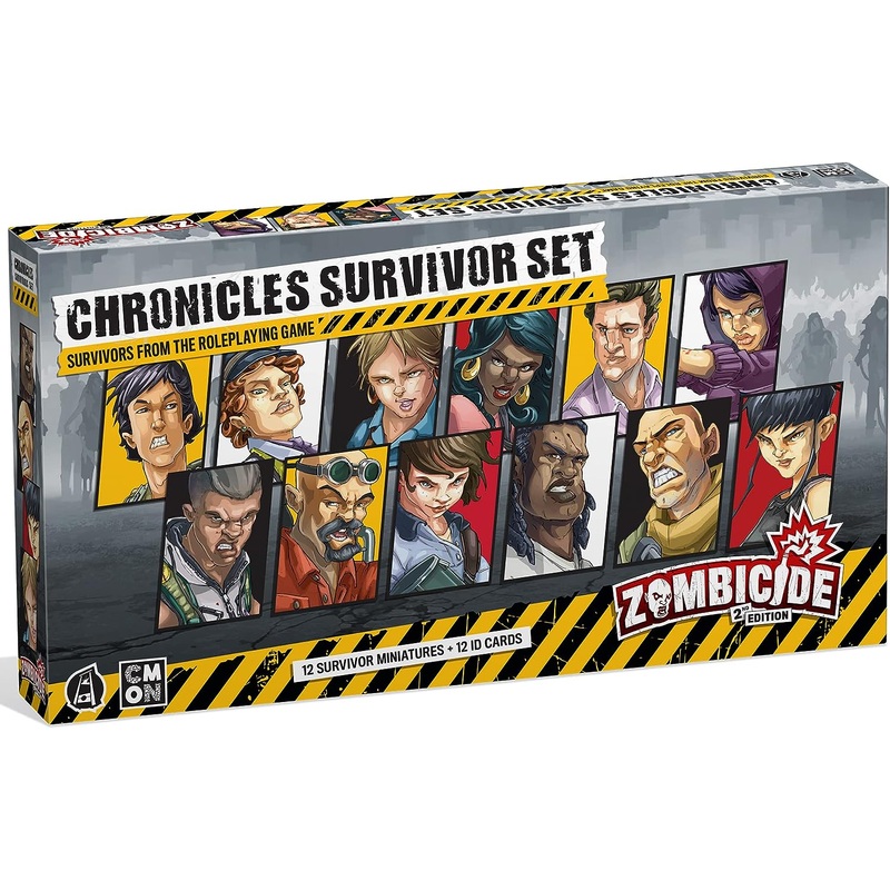 Zombicide 2nd Edition Chronicles Survivor Set Survivors From The Roleplaying Game