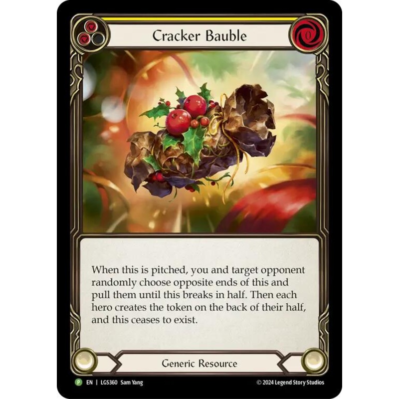 Cracker Bauble // Diamond and Copper [LGS360-FUN001] (Promo)