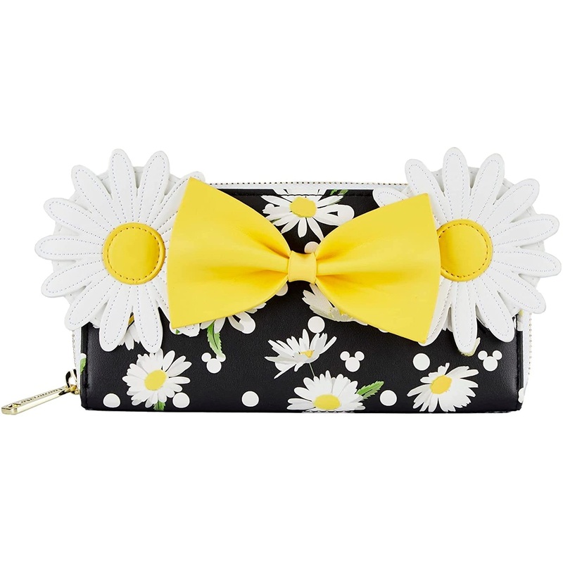 Loungefly Disney Minnie Mouse Daisies Zip-Around Wallet (WDWA1910)