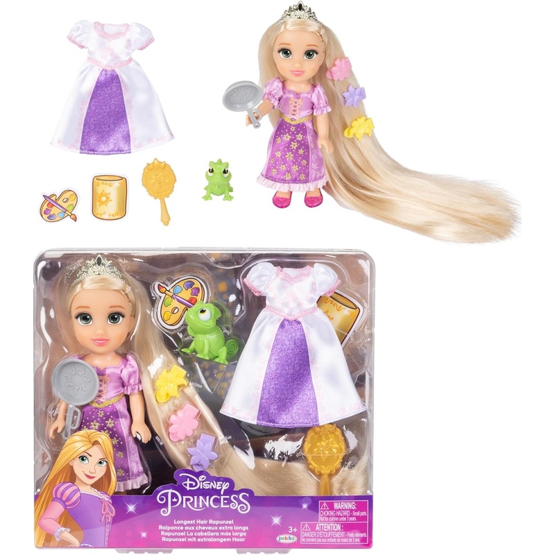 Disney Princess Rapunzel Longest Hair Doll with Accessories (233794)