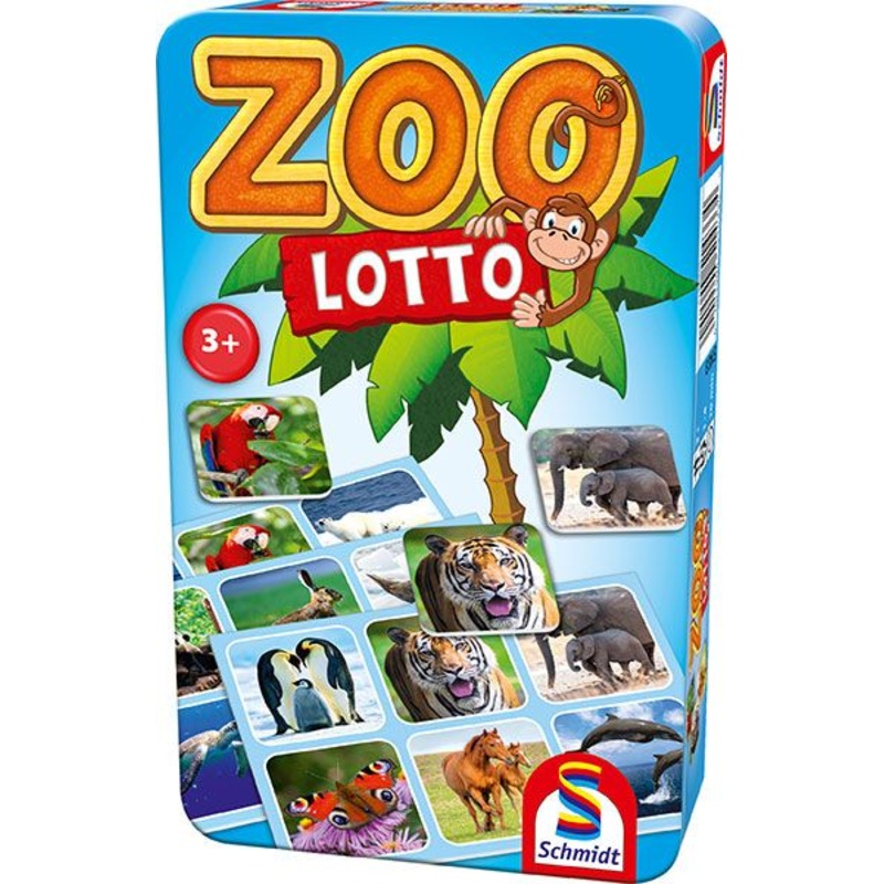 Zoo Lotto Pocket Games (Metal Tin) *PRE-ORDER*