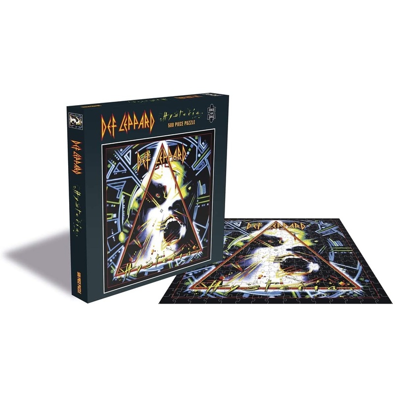 Zee Productions – Def Leppard – Hysteria – 500 Piece Jigsaw Puzzle – Officially Licenced – Perfect for Adults, Family and Rock Fans