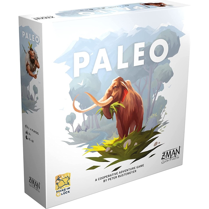 Z Man Games | Paleo | Board Game | Ages 10+ | 1-4 Players | 45-60 Minutes Playin