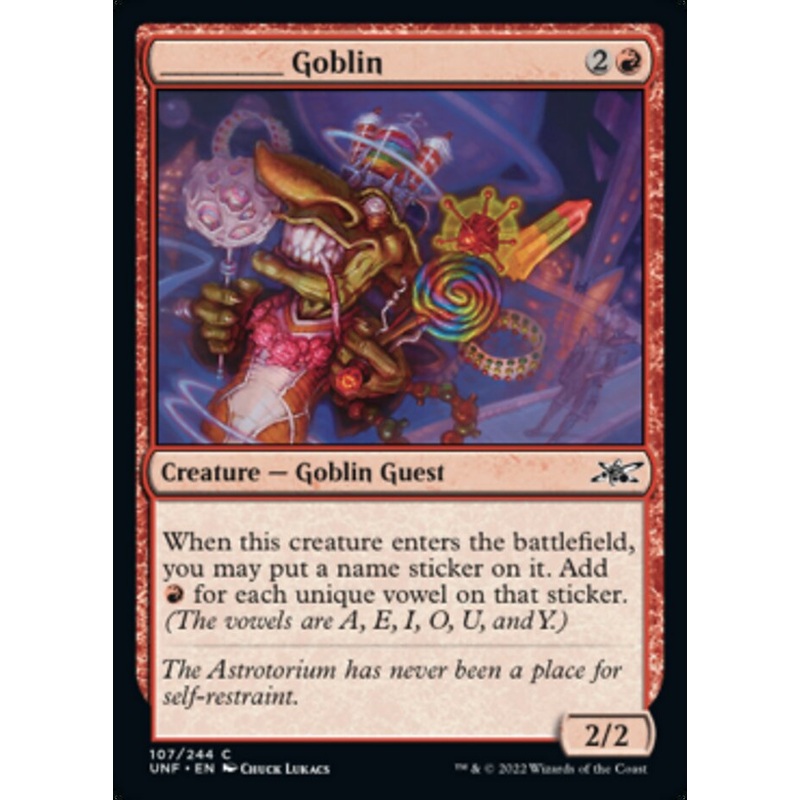 _____ Goblin (UNF-107) – Unfinity [Common]