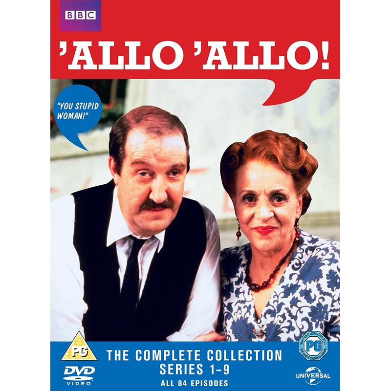 ‘allo ‘allo: The Complete Series 1-9 – Sitcom [DVD]