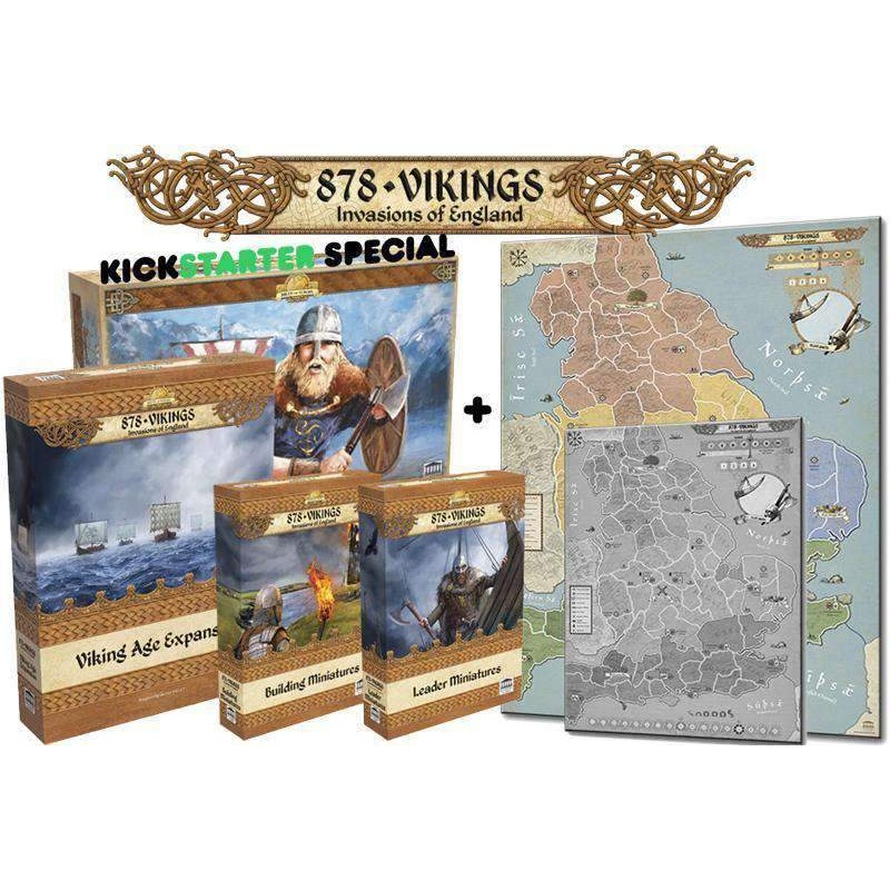 878: Vikings Invasion of England Bundle (Kickstarter Special)